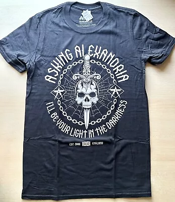 Buy ASKING ALEXANDRIA Black Skull Dagger T Shirt (S)  Mens / Womens / Teens / Unisex • 7.95£