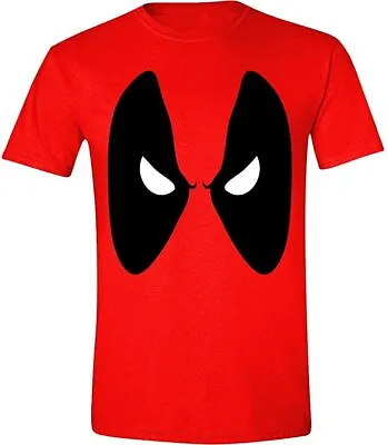 Buy Deadpool Eyes T-shirt, Red, Mens, Small • 7.35£