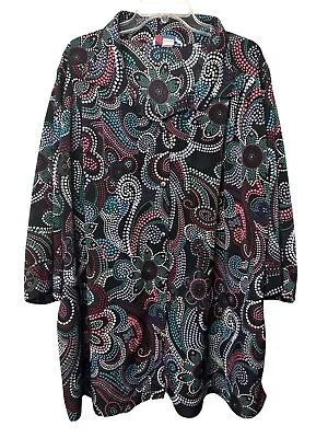Buy Vtg Personal Touch Sz 6X Paisley Art-to-Wear Wild Blouse Shirt Top Funky -293 • 29.88£
