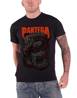 Buy Pantera Venomous Band Logo New Official Mens Black T Shirt • 14.93£