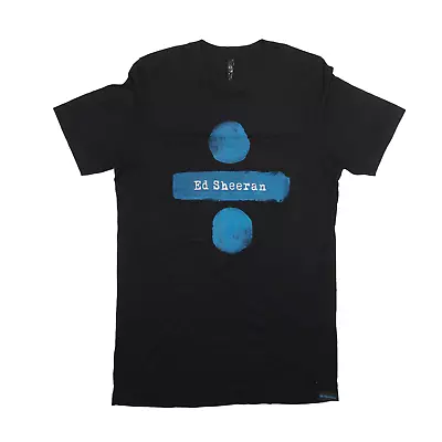 Buy EI LO Ed Sheeran Divided Tour T-Shirt Black Short Sleeve Mens M • 13.99£