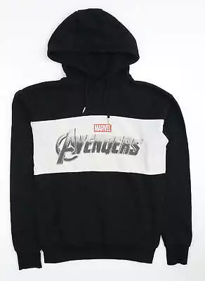 Buy Primark Mens Black Cotton Pullover Hoodie Size XS - Avengers • 6.25£