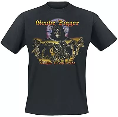 Buy GRAVE DIGGER - KNIGHTS OF THE CROSS - Size S - New T Shirt - J72z • 20.04£