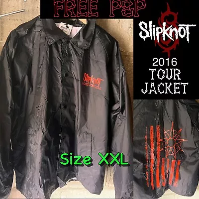 Buy Slipknot 2016 World Tour Jacket Size XXL - New With Tags. FREE P&P • 35£