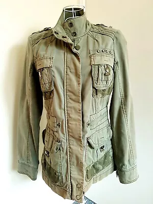 Buy Ladies Vintage Next Army/camouflage Style Jacket Size 8 Petite • 8£