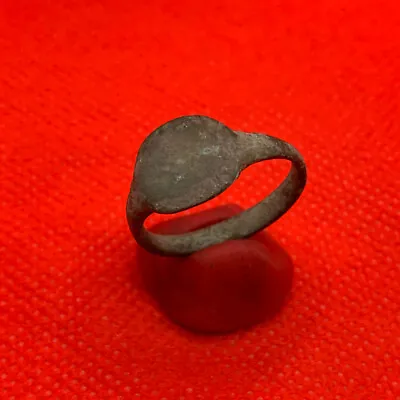 Buy Ancient Bronze Ring Viking Ring 12-13 Century Collectible Antique Jewelry • 19.28£