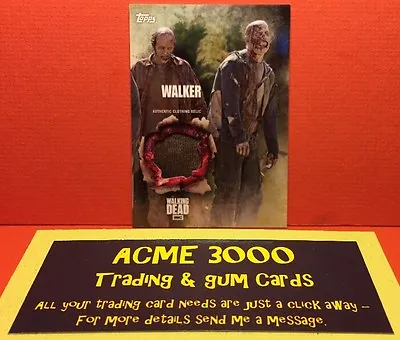 Buy Topps Walking Dead Season 5 - WALKER Clothing RELIC Wardrobe Card (A) • 5£
