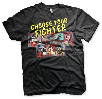 Buy Mortal Kombat Choose Your Fighter T-Shirt Cotton Officially Licensed • 33.11£