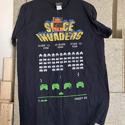 Buy Space Invaders 100% Cotton T-shirt  • 0.99£