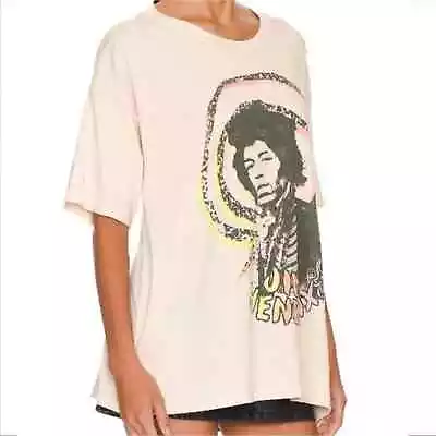 Buy Daydreamer Jimi Hendrix Spiral Merch Tee T Shirt Dirty White XL Voodoo USA NEW • 61.52£
