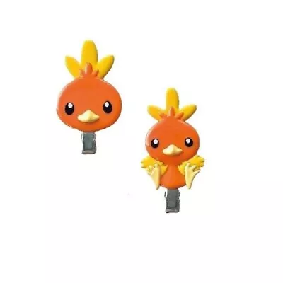 Buy Pokemon Torchic Hair Clip Japan- Anime Style Clothing - Set Of 2 Clips • 14.99£