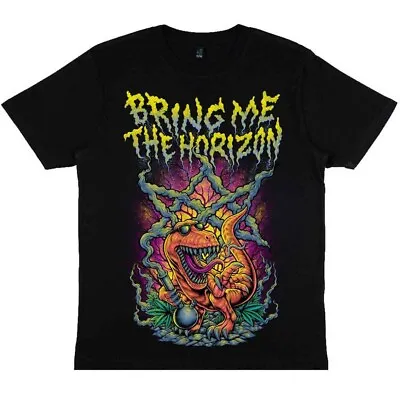 Buy Bring Me The Horizon Unisex T-shirt: Smoking Dinosaur • 21£