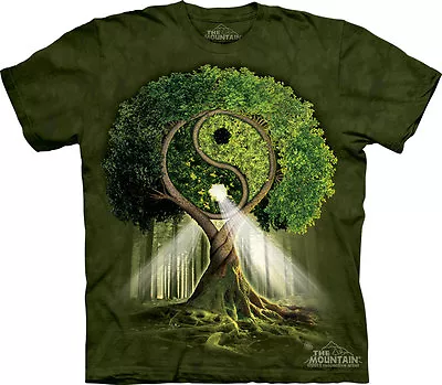 Buy YIN YANG TREE The Mountain T Shirt Buddha Unisex - Eco-friendly • 24.99£