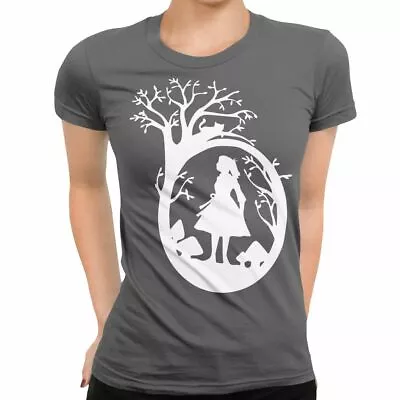Buy Alice In Wonderland Womens T-Shirt Cheshire Cat • 12.95£