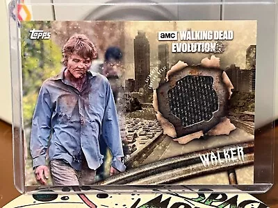 Buy Topps Walking Dead Relic Card Walker Clothing Swatch Mint New • 13.25£