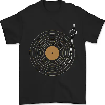 Buy Vinyl Record Galaxy Music Record Turntable Mens T-Shirt 100% Cotton • 8.49£