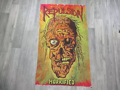 Buy Repulsion Flag Flagge Death Metal Impetigo Monstrosity Immolation Deeds Xxx • 25.69£