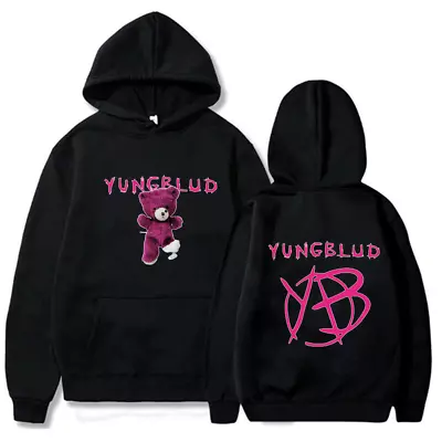 Buy 2023 Popularity YUNGBLUD Print Unisex Sweatshirt Hoodie Pullover Casual Jumper* • 21.60£