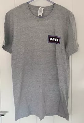 Buy Oasis T Shirt Logo Indie Rock Band Merch Size Small Liam Noel Gallagher Britpop • 14.50£