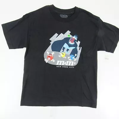 Buy M&M’s World Times Square New York Graphic T-Shirt Youth Sz M Gorilla King Kong • 10.25£