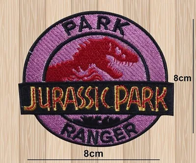 Buy Jurassic Park Ranger,park Ranger Iron/sew On Patch Embroidered Applique Badge • 2.99£