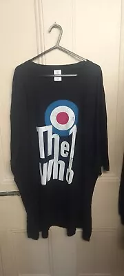 Buy Black Tshirt. 3xlarge. The Who Band Logo. • 8£