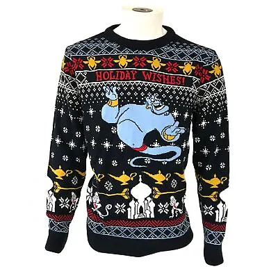 Buy Official Knitted Jumper - Aladdin - Genie Christmas Wishes • 39.99£