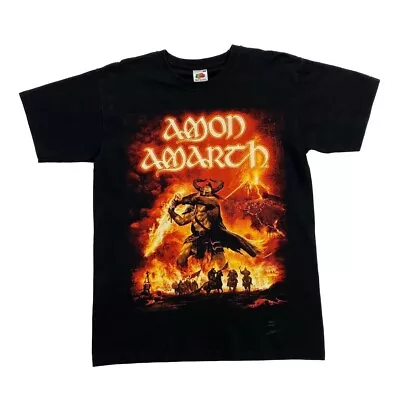 Buy AMON AMARTH “See Me Rise” Melodic Death Heavy Metal Band T-Shirt Small Black • 16£