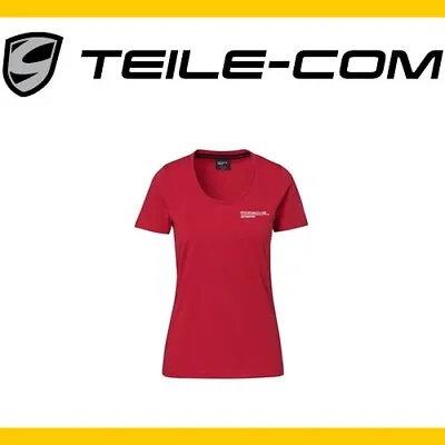 Buy 25% Orig. Porsche Motorsport Collection, Fanwear Ladies T Shirt Red Size / Size • 143.58£