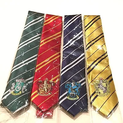 Buy Harry Potter Hogwarts House Crest Ties World Book Day Gift Full Set • 6.99£