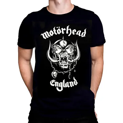 Buy MOTORHEAD ENGLAND - T-Shirt Official Merchandise - Heavymetal, Biker, Thrash, • 15.49£