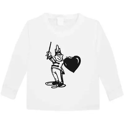 Buy 'Brass Band Man With Heart' Kid's Long Sleeve T-Shirts (KL036926) • 9.99£