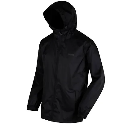 Buy *Regatta Pack-It Mens Black Gents  Waterproof Breathable  Packaway Jacket* • 14.99£