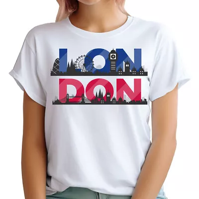 Buy London England Souvenir Great Britain Country Gift Womens T-Shirts Tee Top #6NE • 9.99£