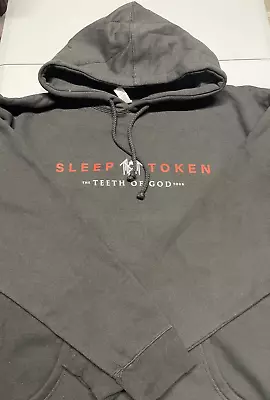 Buy SLEEP TOKEN Hoodie ~ The Teeth Of God Tour - Mens L 2024 OFFICIAL MERCH 😴 • 188.99£