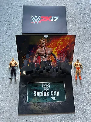 Buy WWE 2K17 Wrestling Suplex City Brock Lesnar Promo Collectable Pop Up Art Merch • 15£