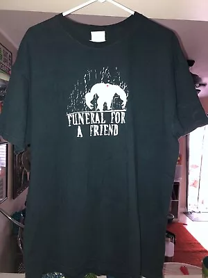 Buy Hard To Find Funeral For A Friend Endowment Savio Fundraising T-Shirt Size XL • 47.49£