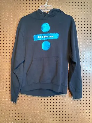 Buy Ed Sheeran Divide Tour Black Blue Hoodie Sweatshirt Sz Small #17 • 18.85£