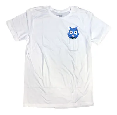 Buy Fairy Tail Pocket Happy Anime Adult T-Shirt • 71.22£