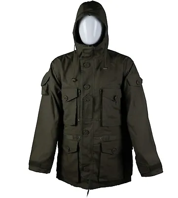 Buy KitPimp Army Military Combat SAS Smock Jacket Olive Green British Army Windproof • 59.99£