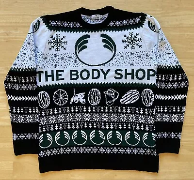 Buy Medium 40  Inch Chest The Body Shop Christmas Ugly Sweater Jumper Xmas • 19.99£