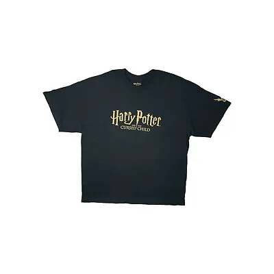 Buy Harry Potter And The Curse Child Musical T-Shirt Black Mens XXL Palace Theatre • 14.99£