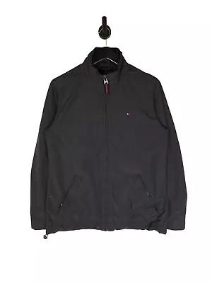 Buy Tommy Hilfiger Lightweight Jacket Size Medium In Black Men's • 44.99£