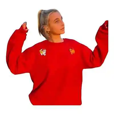 Buy Emma Chamberlain Limited Edition Merch Cat Sweatshirt Womens Size Medium • 33.06£