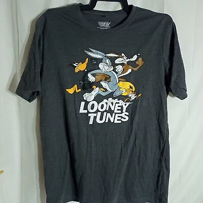 Buy Looney Tunes ~ Mens Ladies  Size Large, T-Shirt Grey  Bugs Bunny  • 20.77£