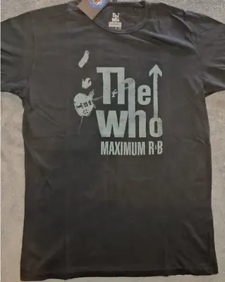 Buy THE WHO MAXIMUM RnB VINTAGE LOOK OFFICIAL T SHIRT • 9.99£