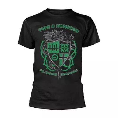Buy Type O Negative Wolf Crest Official Tee T-Shirt Mens • 19.42£