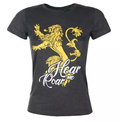 Buy Ladies Game Of Thrones: Lannister - Hear Me Roar T-Shirt Size XL Brand New • 7.03£