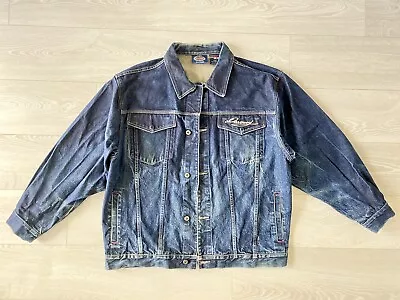 Buy Urban Outfitters Renewal Vintage Davoucci Denim Jacket 3XL • 24£