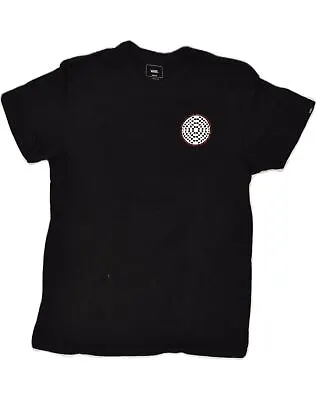 Buy VANS Mens Graphic T-Shirt Top Medium Black Cotton AD13 • 10.43£